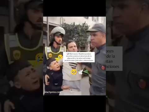 كيف لون صغير يصروا يبكي من أجل اعتقال أبوه