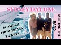 MEETING NIALLS BAND/GETTING SCAMMED (SYDNEY VLOG #1)