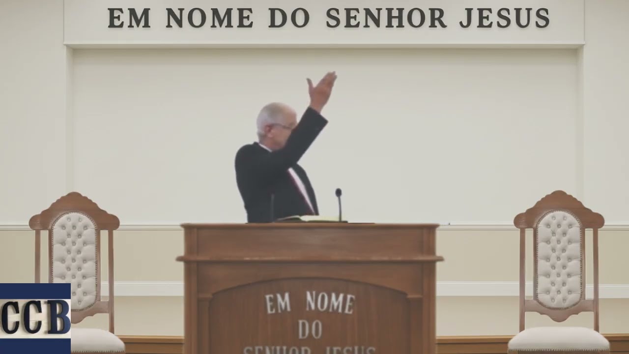 Santo Culto CCB Palavra Hoje Online - 15/02/2026 - Dom - Pedro 1