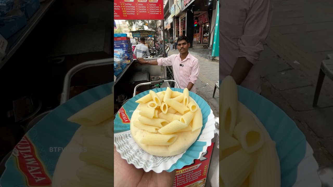 😱 ₹90/- Mix Sause Pasta Pizza 🥵 #shorts #viral #trending #youtubeshorts #shortvideo #short #pizza