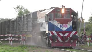 Tren Cargado de NCA saliendo de Villa Maria Gravitacion rumbo hacia Rosario