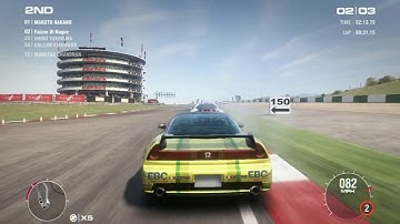 GRID2 | Algarve - Sport Circuit - Honda NSX R (Very Hard) Race Gameplay PC