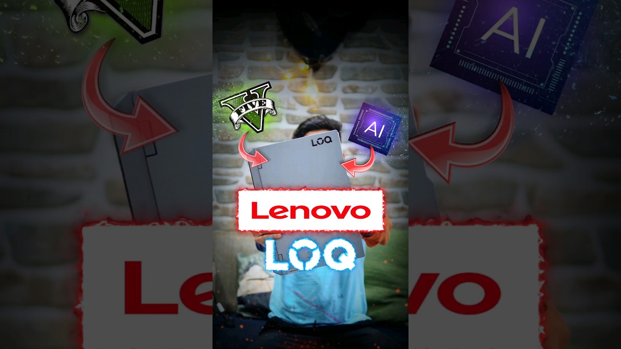 Lenovo LOQ 2050: 🌍💻 World's First AI-Integrated Laptop! #laptop #tech