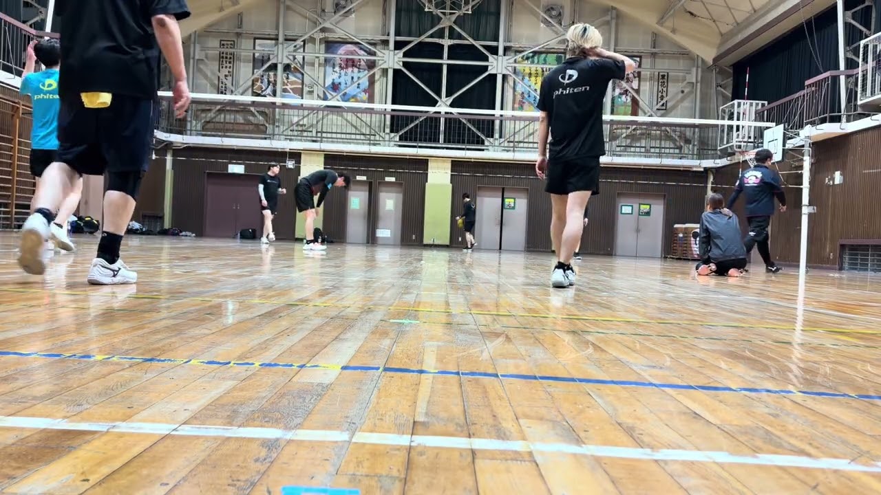 2026.3.1  あきる野混合バレー1セット目