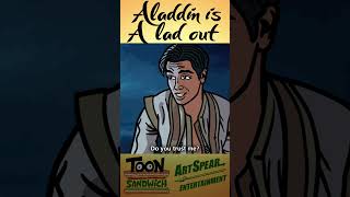 Will Smith got rubbed the wrong way - TOON SANDWICH #aladdin #funny #disney #parody #willsmith