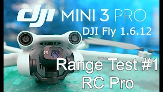 DJI Mini 3 Pro and RC Pro - Range Test #1  Over The Ocean* 5.1KM + 5.1KM Round Trip * DJI Fly 1.6.12