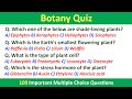 Botany quiz  100 important mcq  science quiz questions for students  science gk  sciencequiz