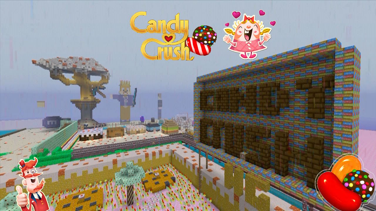 Minecraft XBOX - Hunger Games - Candy Crush! 