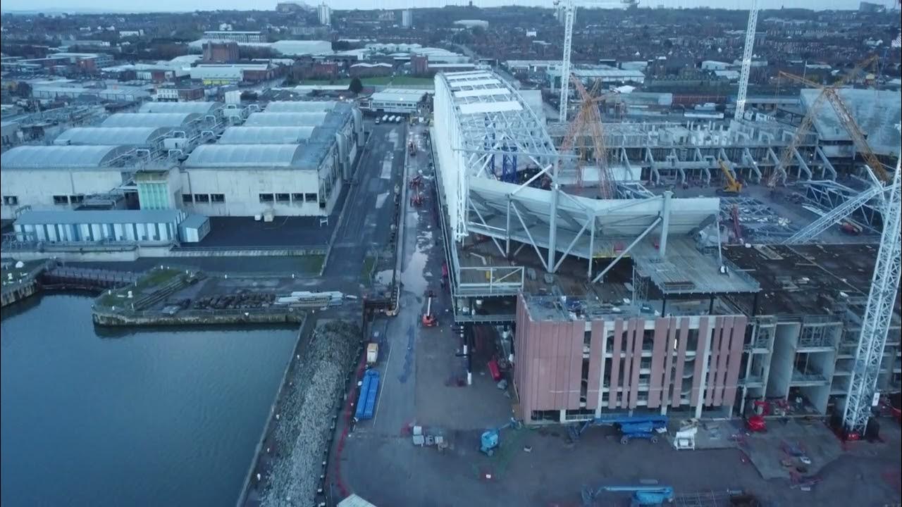 Bramley Moore Dock EFC Stadium Weekly Update Part 2 YouTube