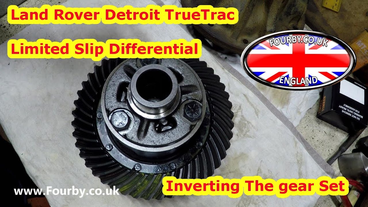 Land Rover Differential Making A Rear Detroit TrueTrac into a Front