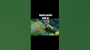 Belerick passive build 😳 #mlbbcreator #mlbballstar