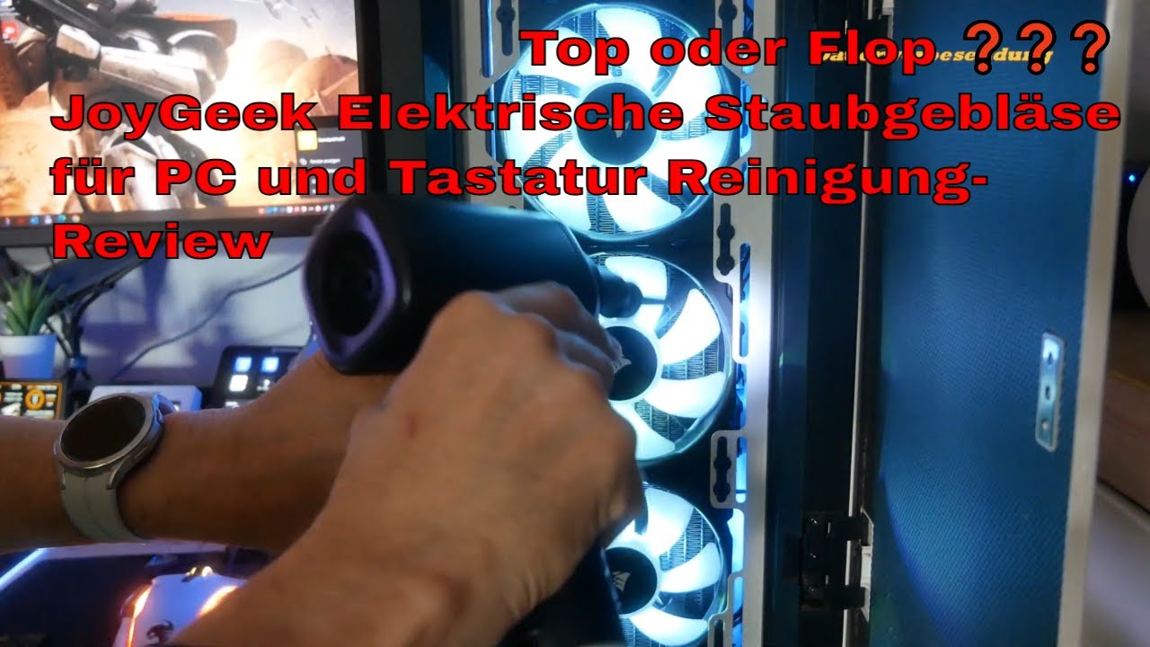 Top oder Flop ❓❓❓JoyGeek Elektrische Staubgebläse für PC und