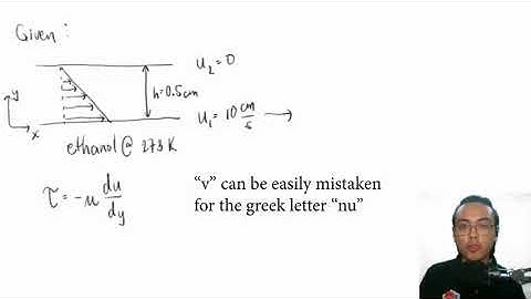 Lesson 2 - Momentum Transfer and Viscous Flow