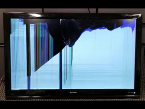 How To Fix A Broken Lcd Tv For Free And Give It A Second Life Youtube