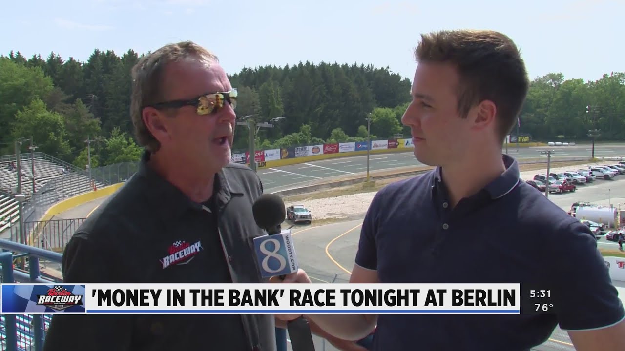 'Money in the Bank' race tonight at Berlin Raceway YouTube