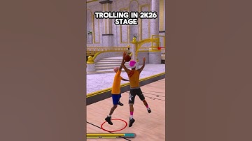 trolling in 2k26 stage #2k #2k26