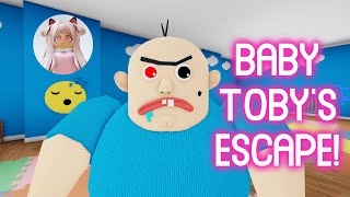 BABY TOBY'S ESCAPE! (OBBY) - Roblox Gameplay Walkthrough No Death Speedrun [4K]