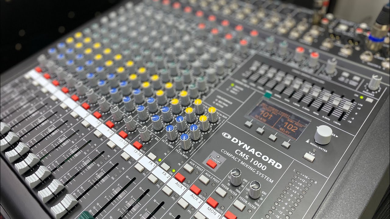 Mixer Dynacord CMS1000- Hàng Cao Cấp Hay Như Nào ? Đẹp Như Nào ? Dành ...