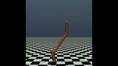 Deep Reinforcement Learning learns hopping