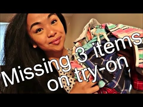 40 Items for $16.37 Thrift Haul + Try-on | Camille - YouTube