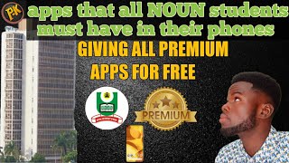 Apps that all NOUN students must have in their phones giving free premium app in the video. #NOUN screenshot 2