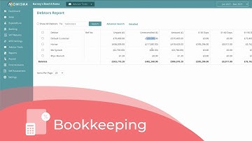 How to view who owes your business money within Nomisma