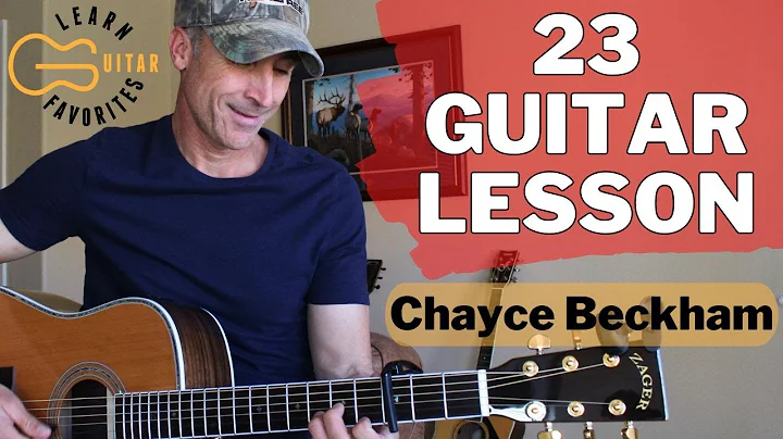 Impara a suonare '23' di Chayce Beckham alla chitarra acustica
