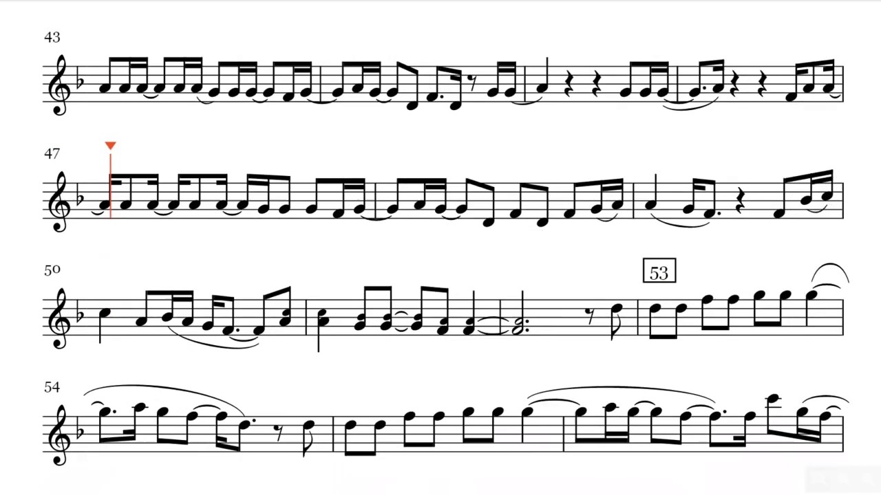 Adele   Hello Saxophone Sheet Music Play Along mp4