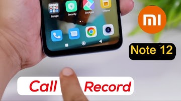 Redmi Note 12 5g Automatic Call record Kaise Kare | Redmi Note 12 Call Recording Settings