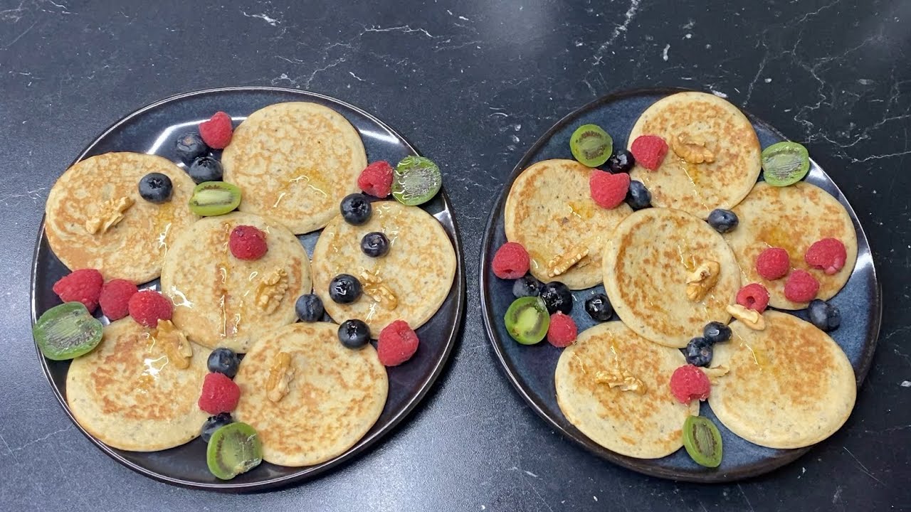 كريب الشوفان والموز بطريقة سريعة للفطور الصحي وتقوية المناعة رووعة المذاق للصغار والرضع والكبار 👌👌