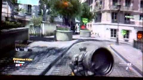COD8 MW3 SN!P TEST(quick scope-ZOOM)