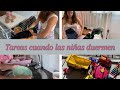 RUTINA DE TARDE | MIENTRAS MIS DOS BEBÉS DURMEN LA SIESTA | LIMPIEZA Y ORDEN 🧹🧼