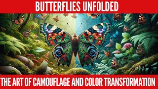 Butterflies Unfolded: The Art of Camouflage and Color Transformation