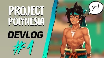 #1 We Are Creating Our First Game! Projet Polynesia - Unreal Engine 4 Devlog #1