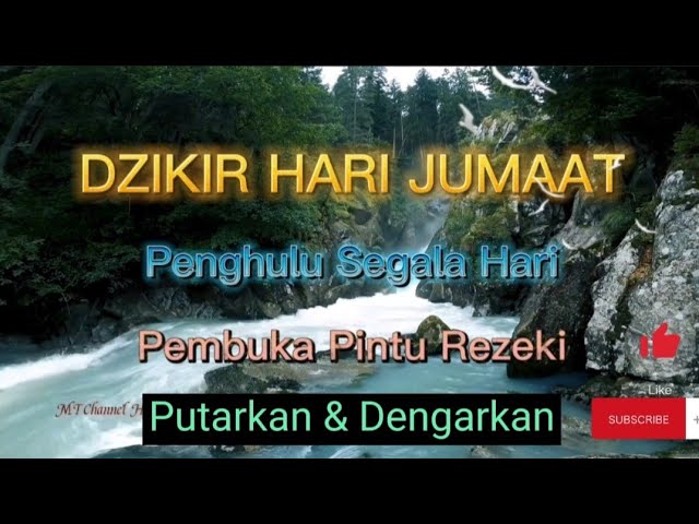 DZikir Hari Jumaat Pembuka Pintu Rezeki Dimudahkan segala Urusan class=