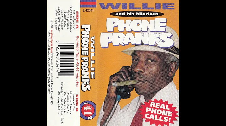 Willie P. Richardson PHONE PRANKS. Vol. 1 and Vol. 2