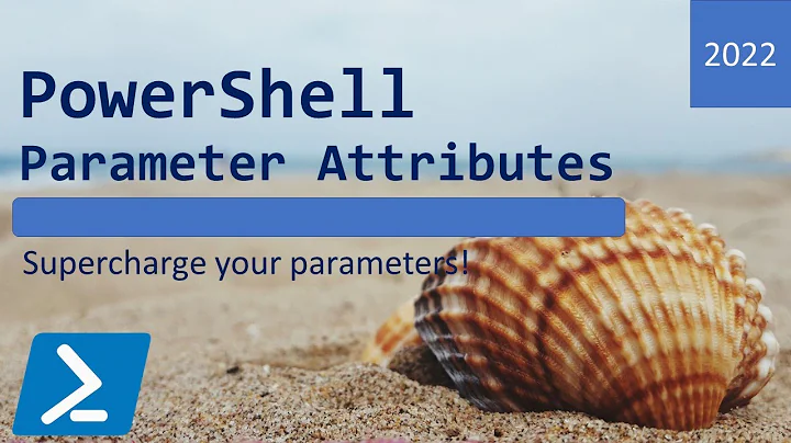 PowerShell Parameter Attributes - validate, group, require params and add pipeline to your function