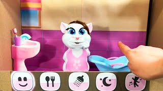 DIY My Talking Tom 2 in real life. My Toys