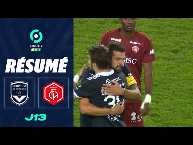 FC GIRONDINS DE BORDEAUX - FC ANNECY (1 - 0) - Résumé - (GdB - FCA) / 2022-2023