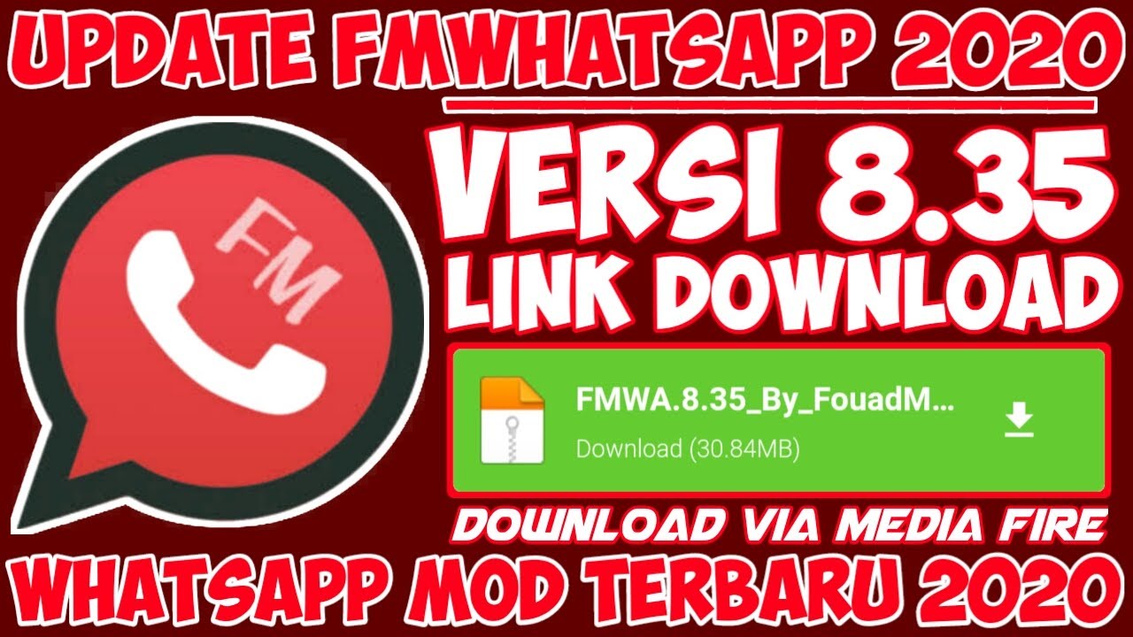 Update FMWhatsApp v8.35 Terbaru 2020! ||. Free download!