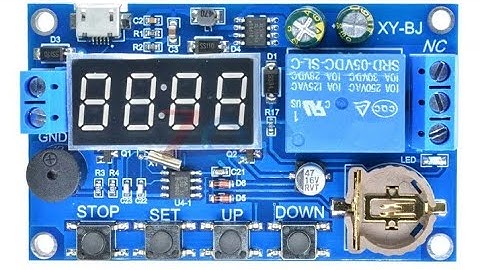 DC 5V Real time Timing Delay Timer Relay Module Switch Control