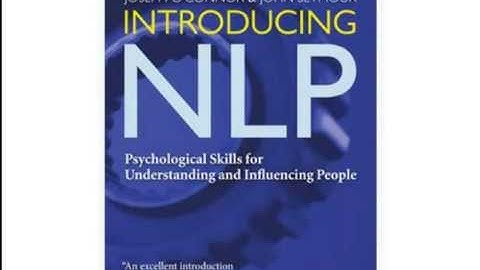 Connor Joseph Book Introducing NLP | Connor Joseph Book Introducing NLP Video