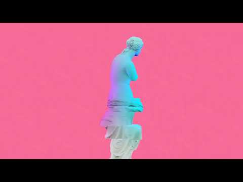 Venus De Milo On Pink Background. Concept Of NFT Technology. 3D Animation. 4K. Ultra HD