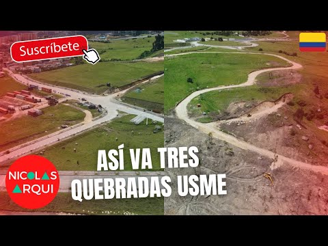 Así va la Obra del Plan Parcial Ciudad Tres Quebradas en Usme Bogotá ?? - Proyectos de Viviendas VIS