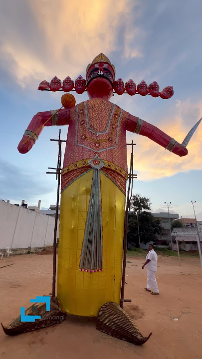 Ravan Dahan | Making of Biggest Ravan big Ravan Dahan | Hyderabad | #RavanMaking #RavanDahan