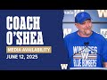 Coach O'Shea | June 12