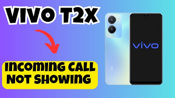 Incoming Call Not Showing Problem VIVO T2X || How to solve incoming call issues