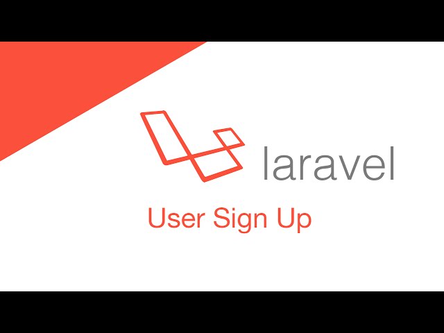 Laravel 5.2 PHP Build  a social network - Signup Controller & Model