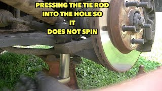 Tie Rod Take off Trick/Loose spinning nut