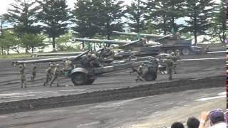 富士学校･富士駐屯地　開設60周年記念行事　その④　模擬戦闘訓練　2014年7月6日